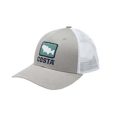 Costa Men’s Bass Waves Trucker Cap