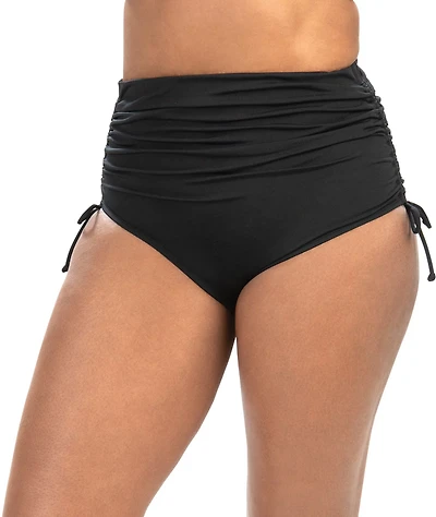 Dolfin Women's Aquashape High Waist Brief Swimsuit Bottoms