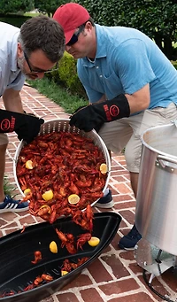 King Kooker Stainless Steel Double Jet Cooker