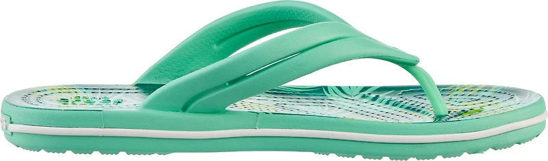Crocs Women's Crocband Tropical Flip Flops