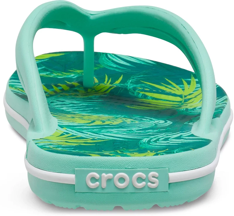 Crocs Women's Crocband Tropical Flip Flops