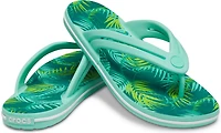 Crocs Women's Crocband Tropical Flip Flops