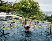 Crossnet H20 4-Way Volleyball Pool Game Set