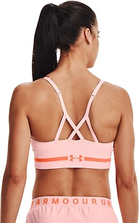 Under Armour Women's Seamless Long Low Impact Heather Bra