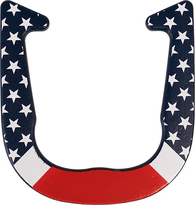 Triumph Patriotic Forged Horseshoe Set