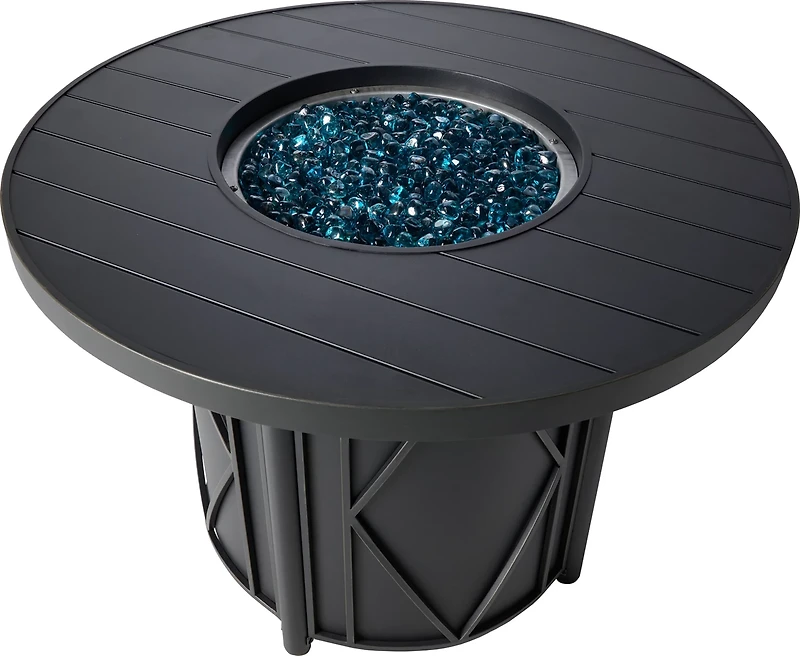 Mosaic Kingsland Round Top Gas Fire Pit