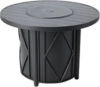 Mosaic Kingsland Round Top Gas Fire Pit