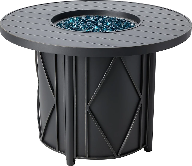 Mosaic Kingsland Round Top Gas Fire Pit