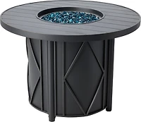 Mosaic Kingsland Round Top Gas Fire Pit
