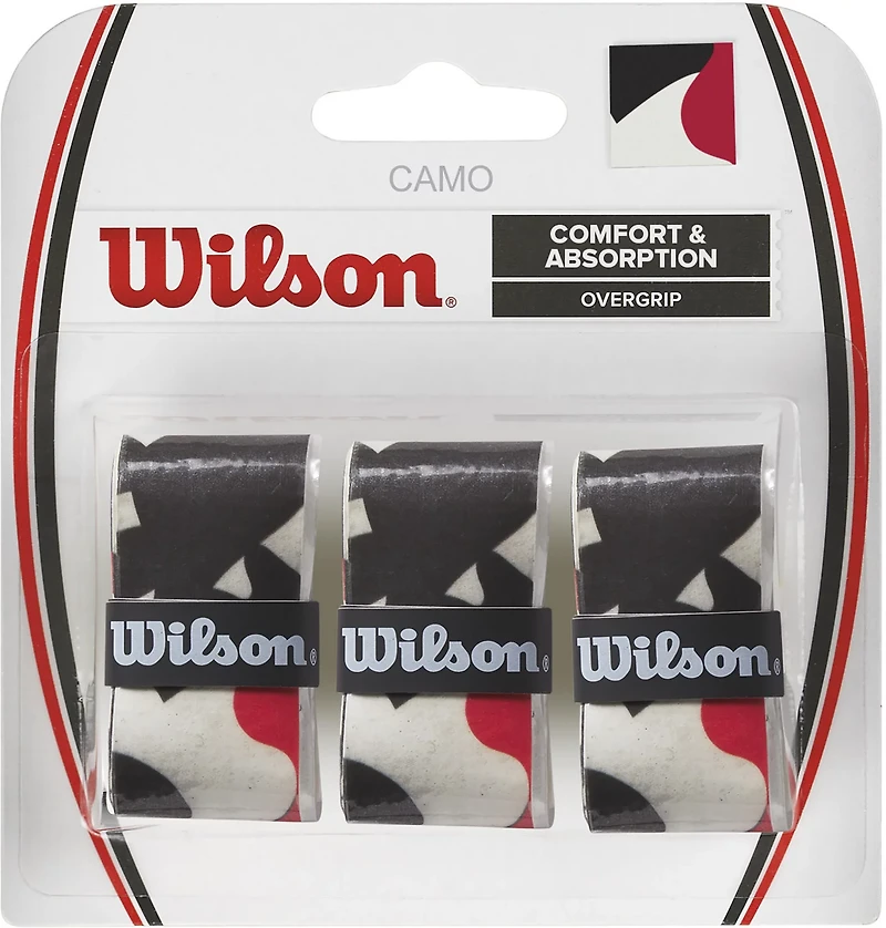 Wilson Camo Pro Overgrips 3-Pack