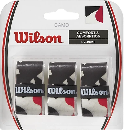 Wilson Camo Pro Overgrips 3-Pack