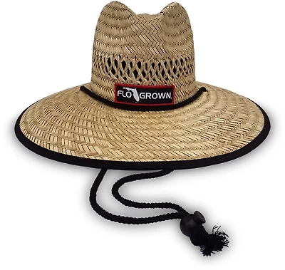 FLOGROWN Men's Florida Straw Seal Hat