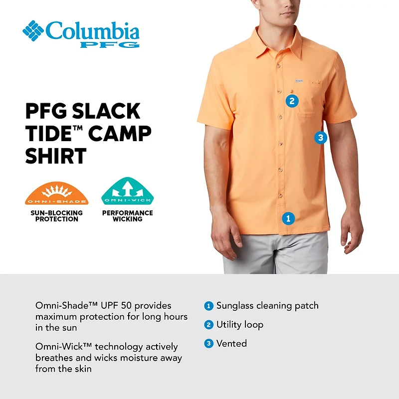 Columbia Sportswear Men's Slack Tide Camp Button Down Shirt