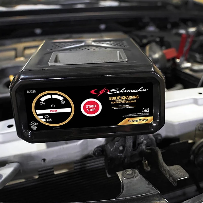 Schumacher Electric SC1339 10A 12V Trilingual Charger