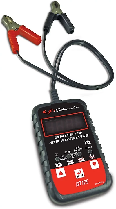 Schumacher Electric BT175 Digital 12V Battery Tester