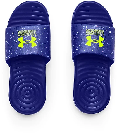 Under Armour Boys' Ansa Graphic Slide Sandals