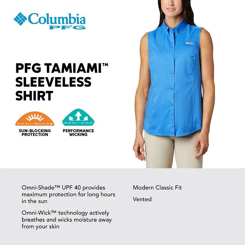 Columbia Sportswear Women's Tamiami Sleeveless Shirt