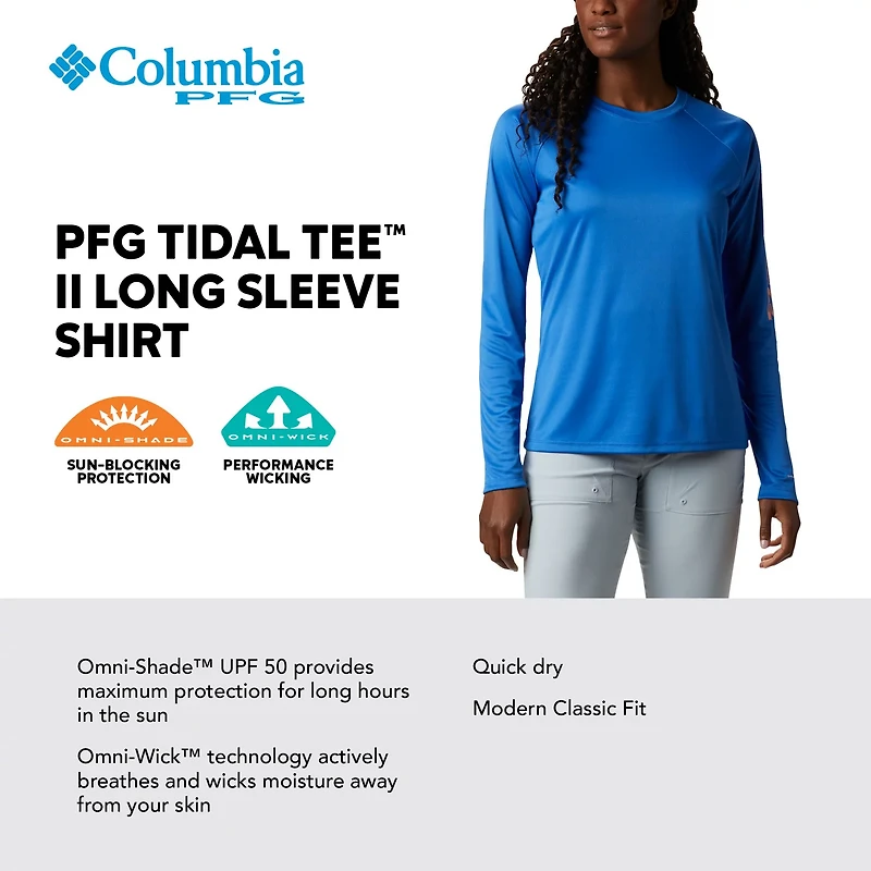 Columbia Sportswear Women's Tidal Tee II Long Sleeve T-shirt