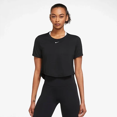 Nike Women's Dri-FIT One Standard Fit Short Sleeve Crop Top