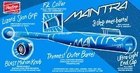Rawlings Mantra 2021 Fast-Pitch Composite Softball Bat (-9)