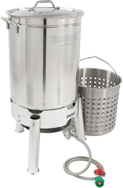 Bayou Classic 44 qt Stainless Cooker Kit