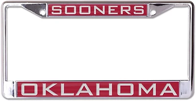 WinCraft University of Oklahoma Inlaid Mirror License Plate Frame