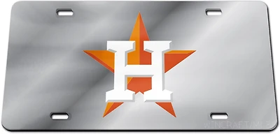 Wincraft Houston Astros Acrylic License Plate