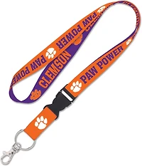 WinCraft Clemson University Lanyard with Detachable Buckle