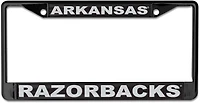 WinCraft University of Arkansas License Plate Frame