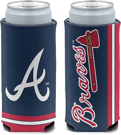 WinCraft Atlanta Braves Slim Can Cooler