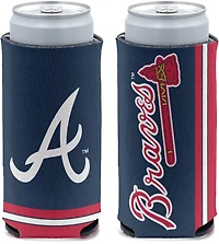 WinCraft Atlanta Braves Slim Can Cooler