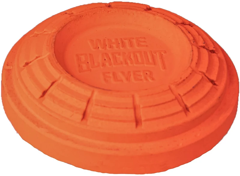 White Flyer BLACKOUT All Orange Targets, 108mm, 135ct