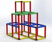 Funphix Create and Play STEM Learning Climbing Gym