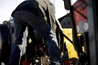 Ariat Men's Fire Resistant M4 Low Rise Boot Jean