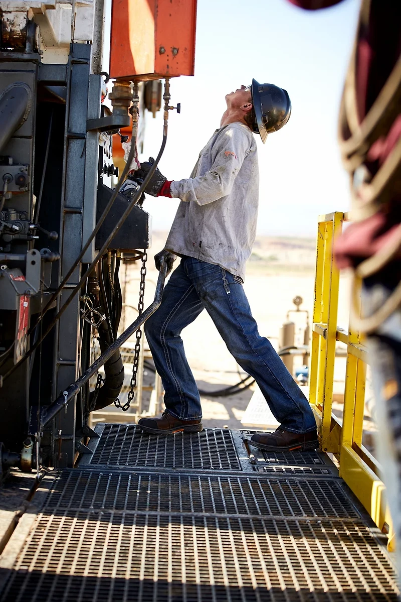 Ariat Men's M4 Ridgeline Glacier Flame-Resistant Boot Cut Work Jean