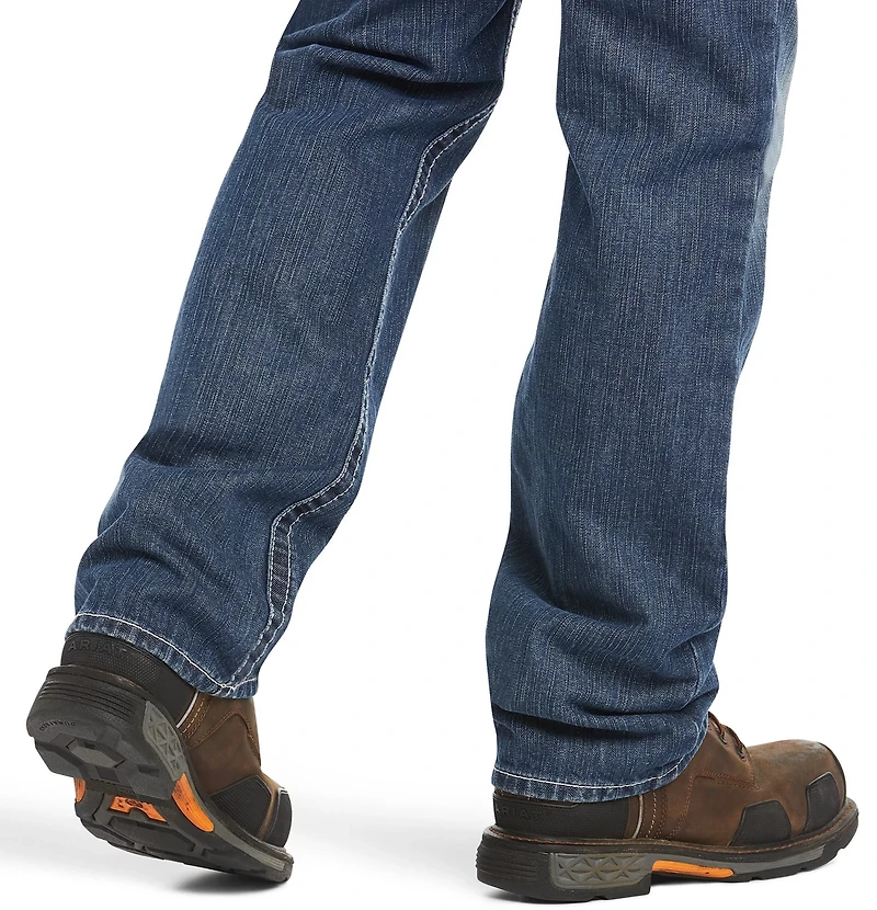 Ariat Men's M4 Ridgeline Glacier Flame-Resistant Boot Cut Work Jean