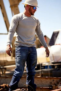 Ariat Men's Flame Resistant M5 Slim DuraStretch Truckee Stackable Straight Leg Jeans