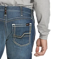 Ariat Men's Flame Resistant M5 Slim DuraStretch Truckee Stackable Straight Leg Jeans