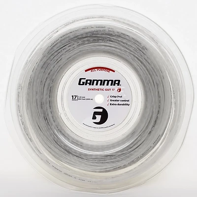 Gamma Synthetic Gut 17 Gauge Tennis String Reel