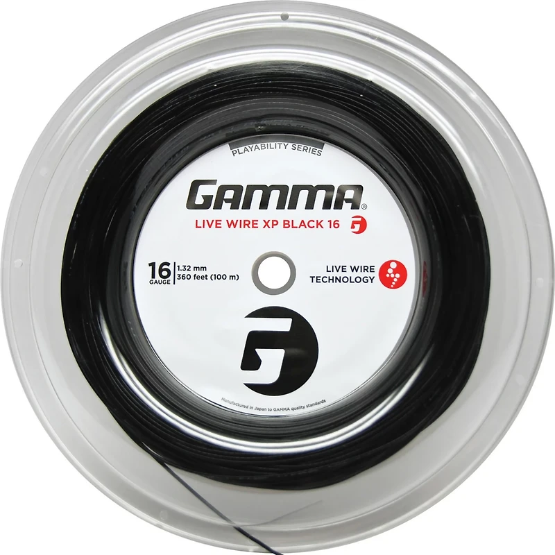Gamma Live Wire XP 16 Gauge Tennis String Reel