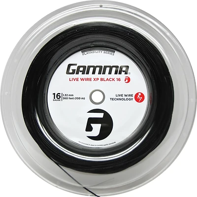 Gamma Live Wire XP 16 Gauge Tennis String Reel