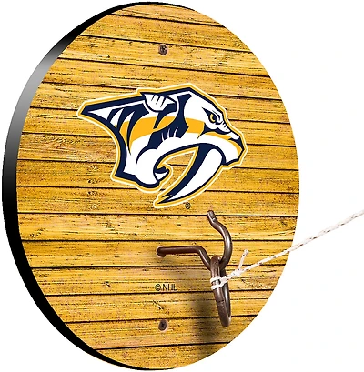Victory Tailgate Nashville Predators Weathered Design Hook and Ring Game