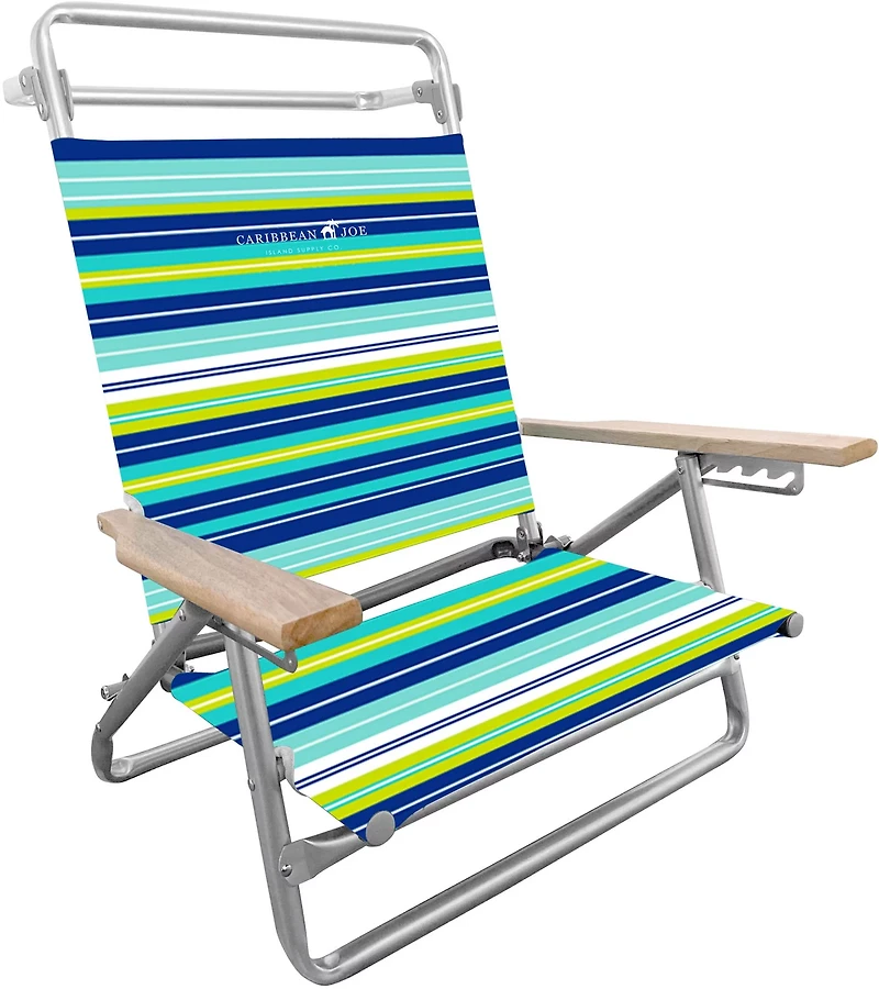 Caribbean Joe 5-Position Lay Flat Chair