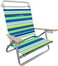 Caribbean Joe 5-Position Lay Flat Chair