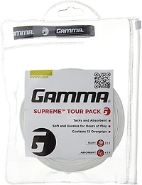 Gamma Supreme Overgrip 15-Piece Tour Pack