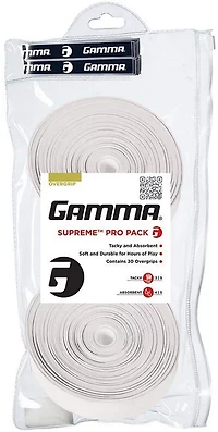 Gamma Supreme Overgrip 30-Piece Pro Pack