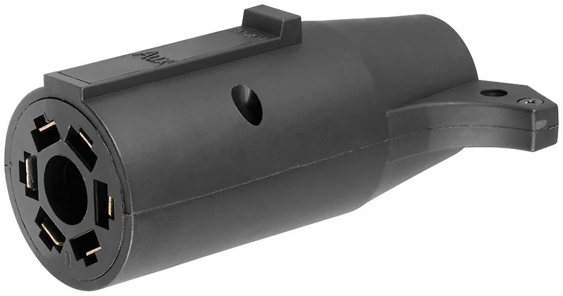 CURT 7-Way to 6-Way RV Style Flat Connector Adapter