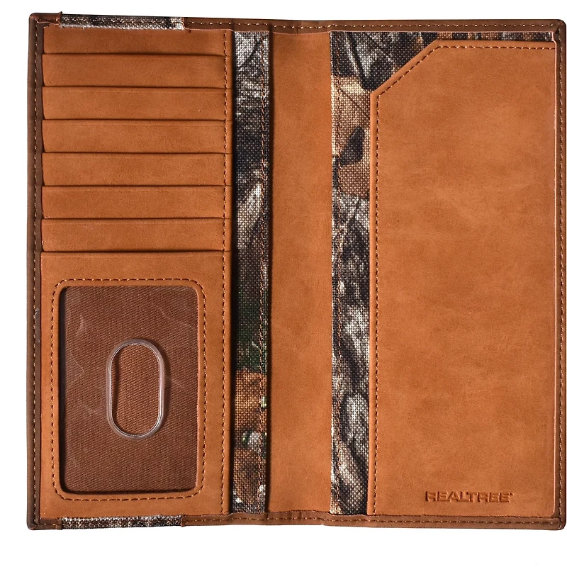 Realtree Men's Edge RFID Secretary Wallet