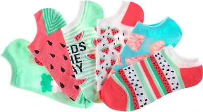 BCG Women's Watermelon No-Show Socks 6-Pack