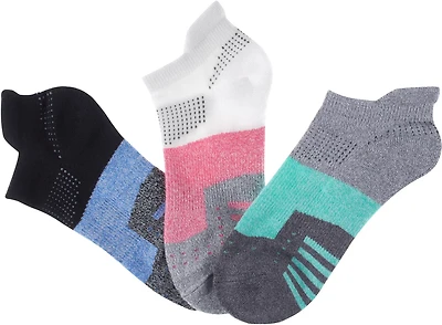 BCG Performance Tab No-Show Dotted Skyline Socks 3-Pack